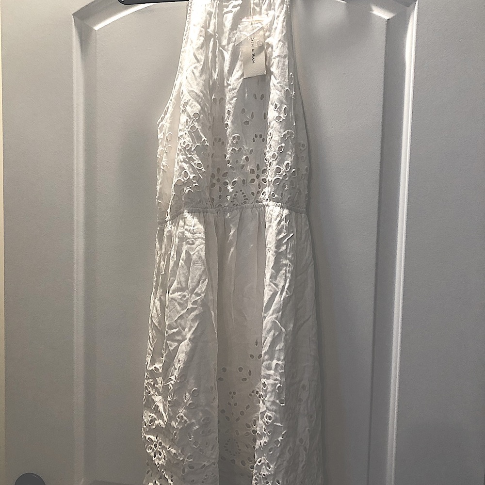 NWT Sim & Sam white dress
